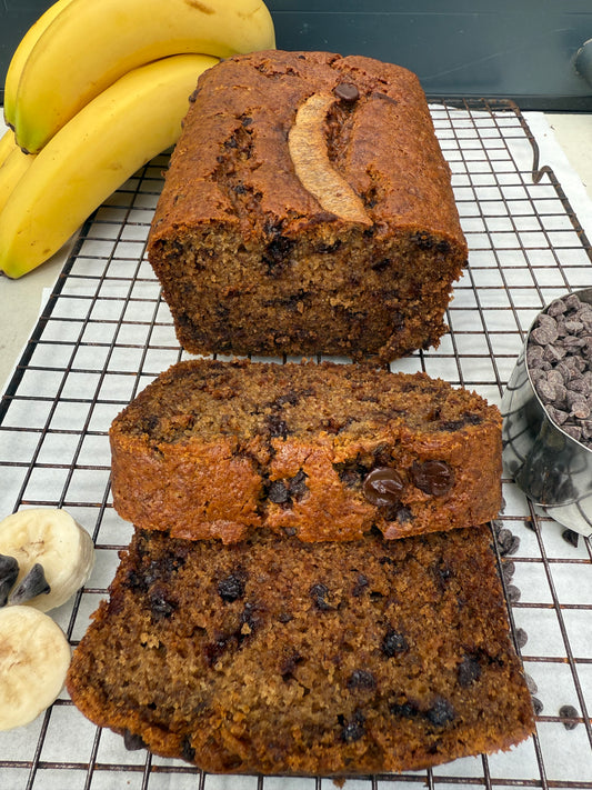 Chocolate chip banana bread