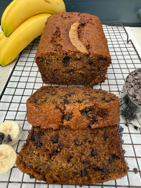 Chocolate chip banana bread