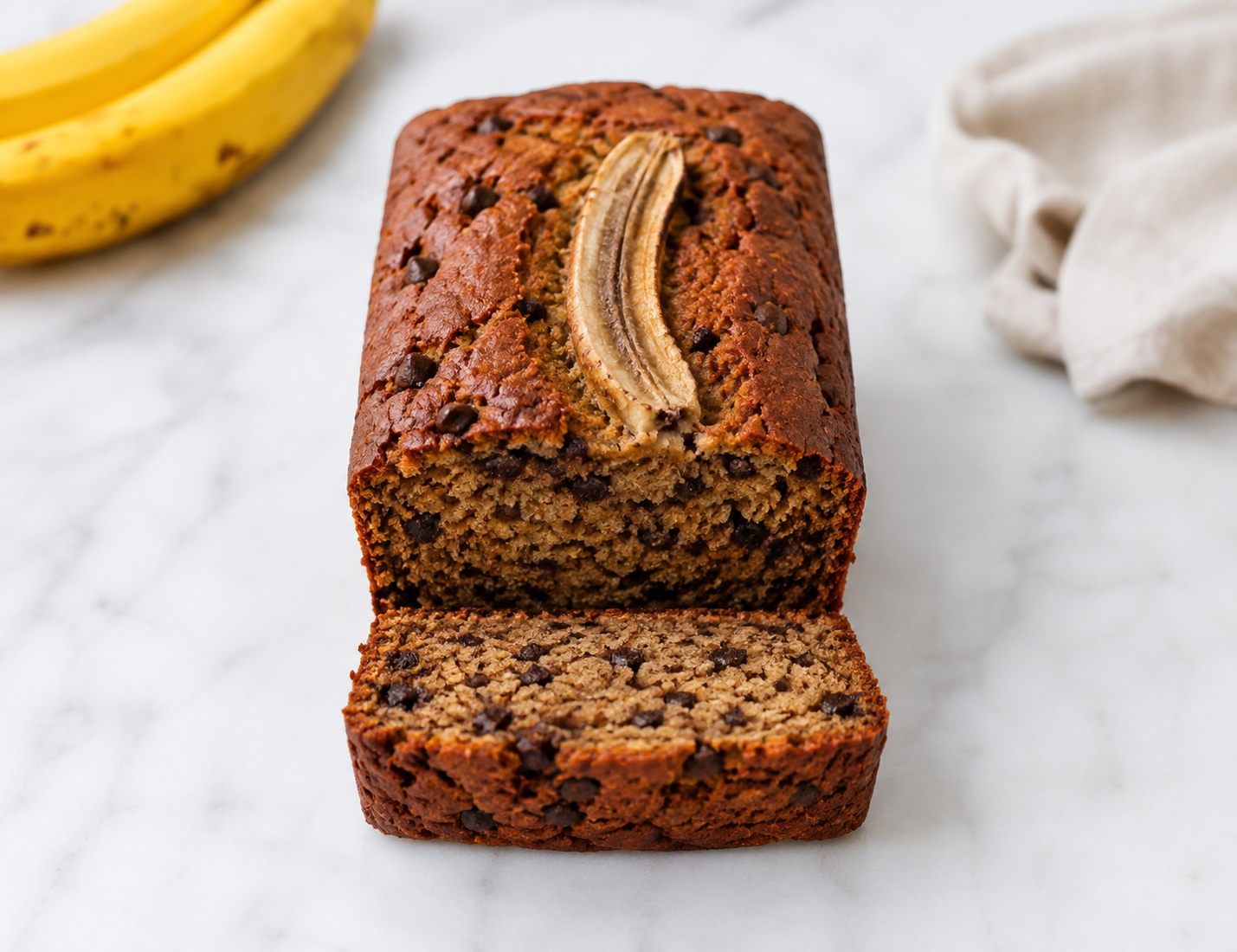 Chocolate chip banana bread