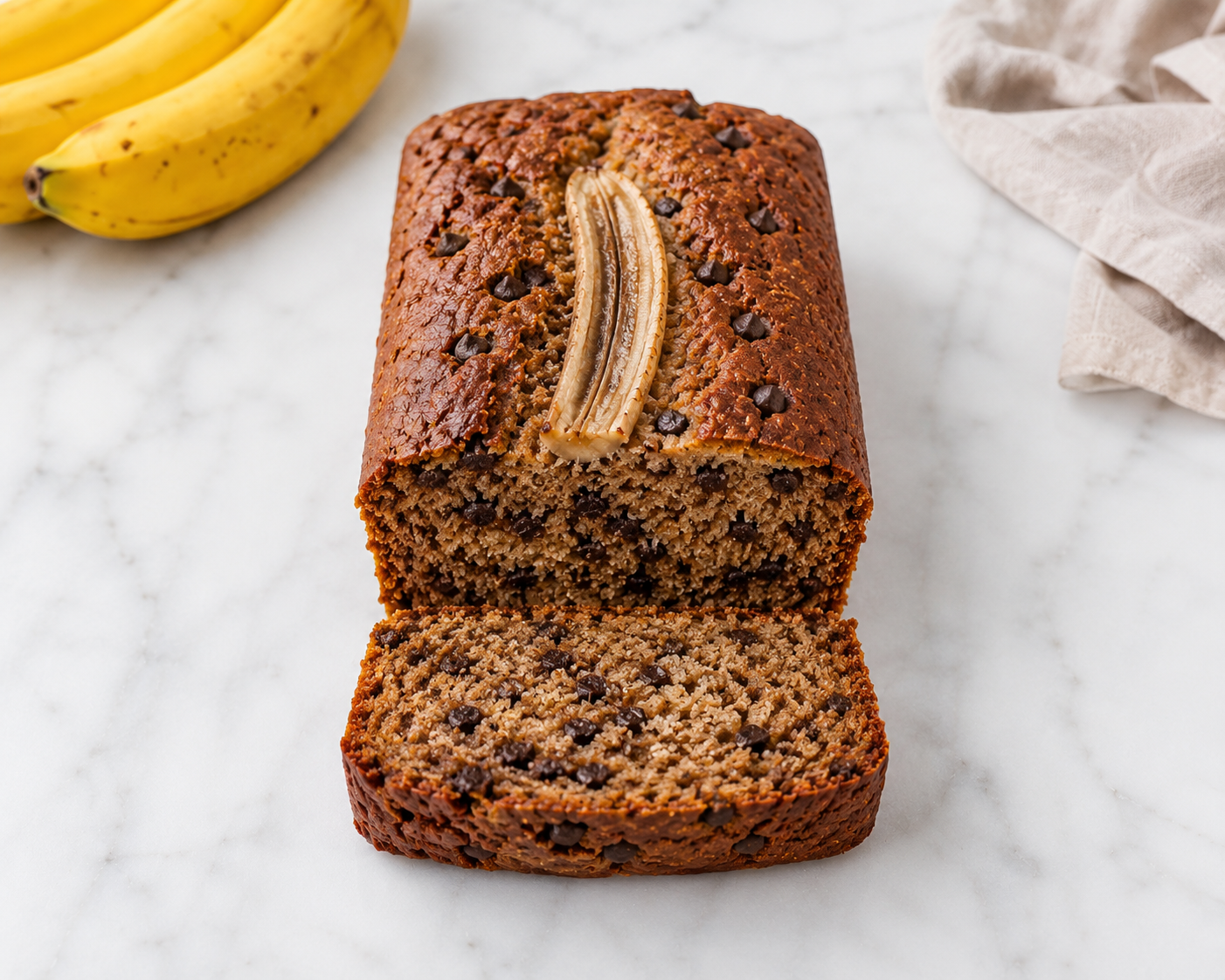 Chocolate chip banana bread