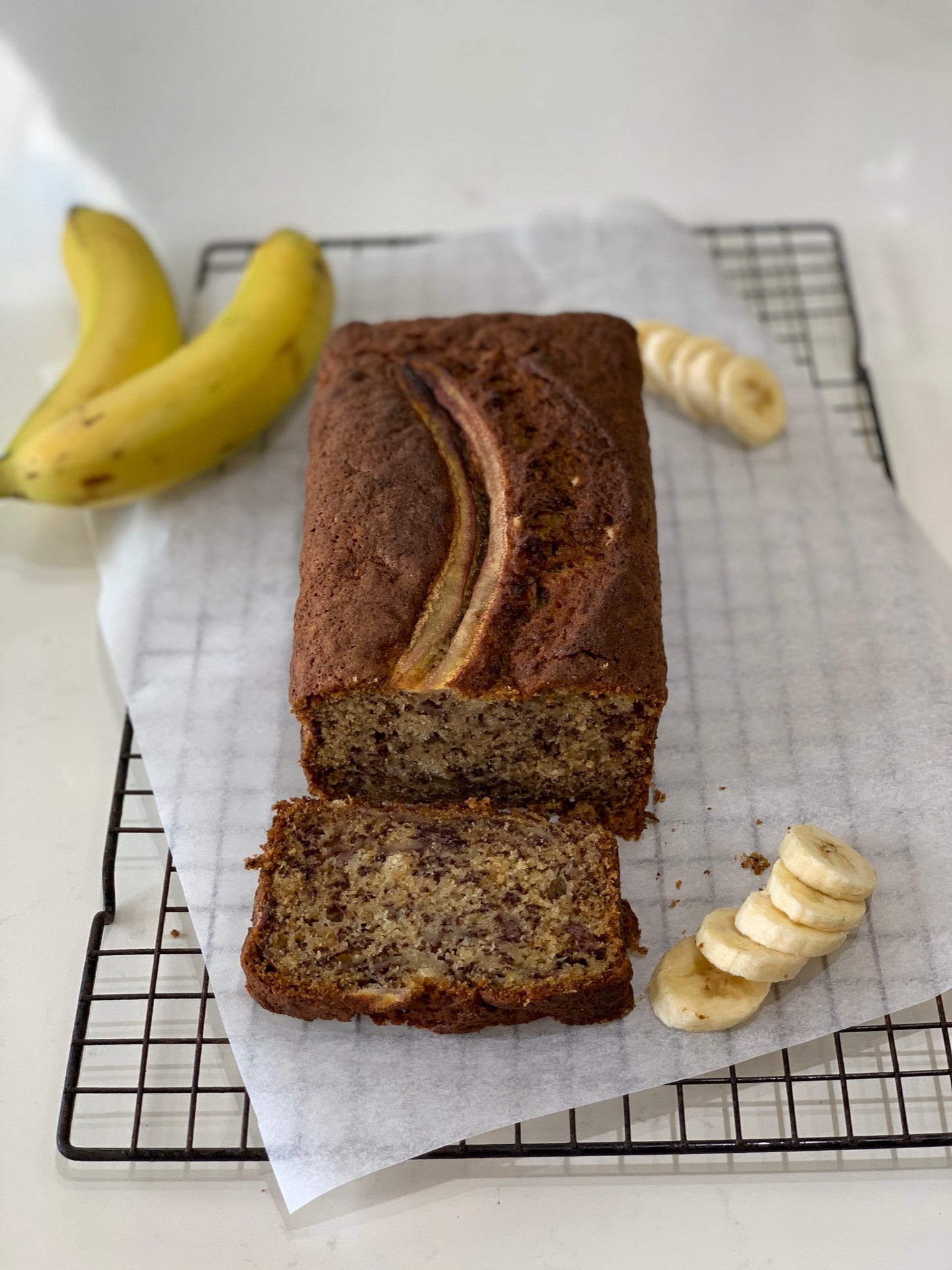 Gluten free banana bread