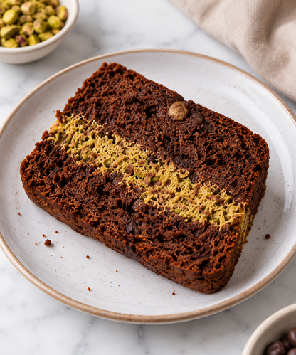 Dubai Chocolate Chip Banana Bread