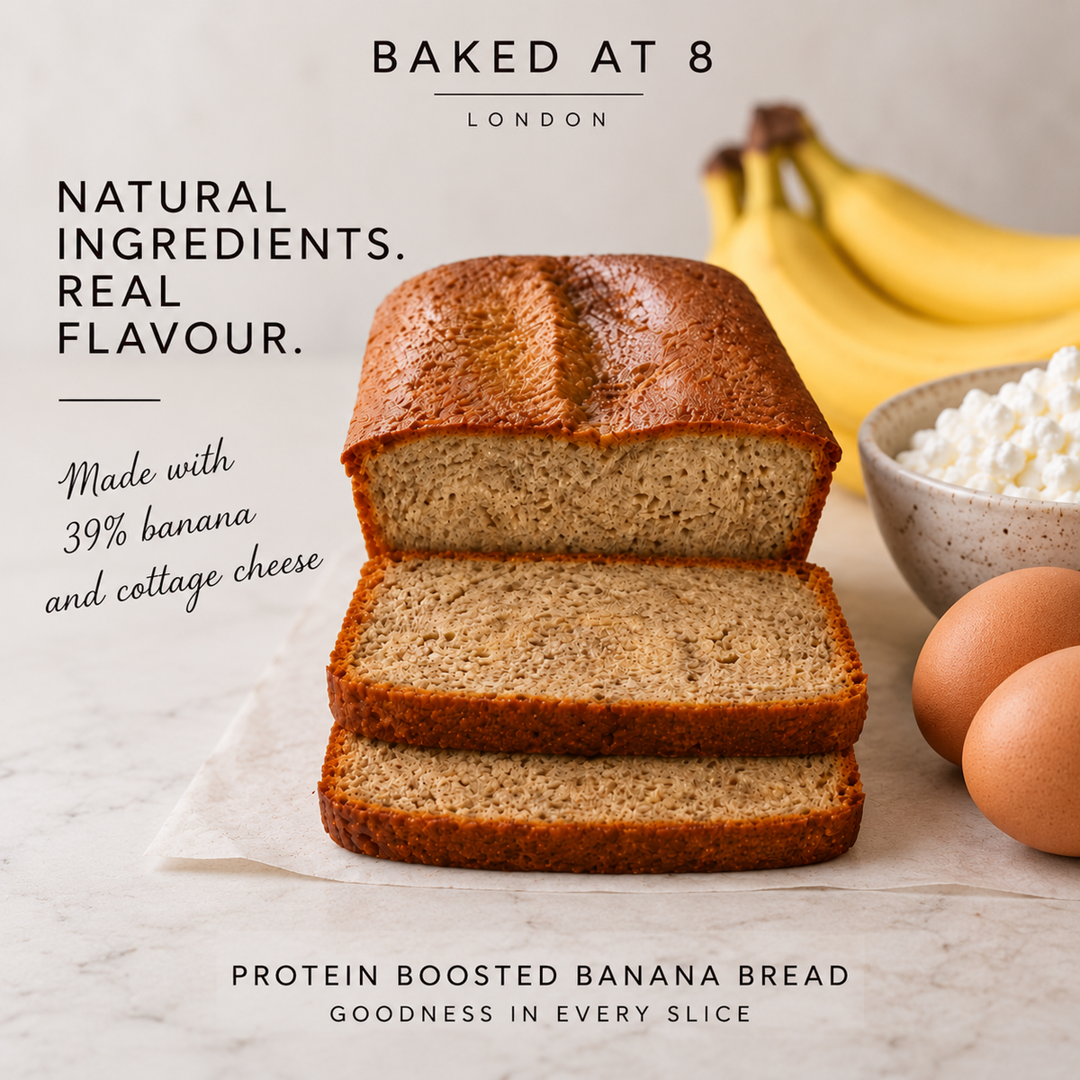 Protein Boosted Banana Bread