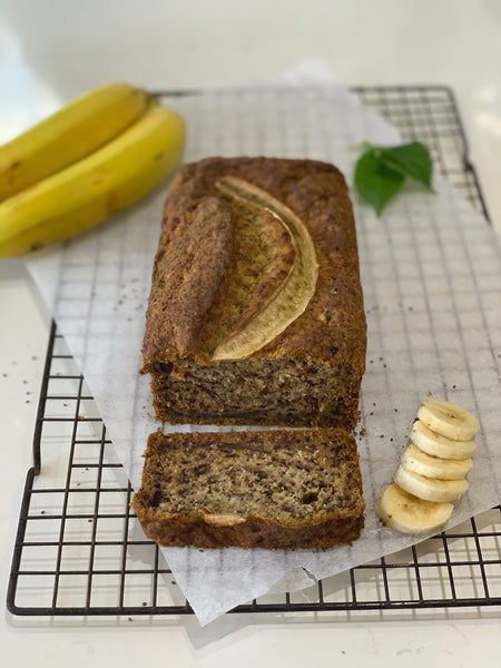No added sugar banana bread