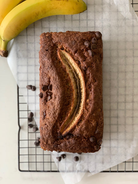 Chocolate chip banana bread